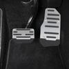2 Pieces Brake Pedal Covers Set Car Accessories Easy Installation Directly Replace Vehicle