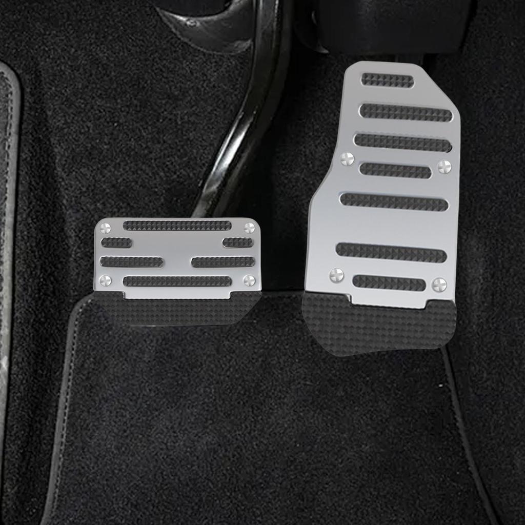 Set di 2 Copripedale Freno Accessori per Auto Facile Installazione Sostituzione Diretta del Veicolo