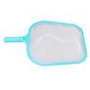 Pool Net Cyan Quick Cleaning Plastic Structure Nylon Material Pool Skimmer Leaf Net for Hot Tubs Fountains