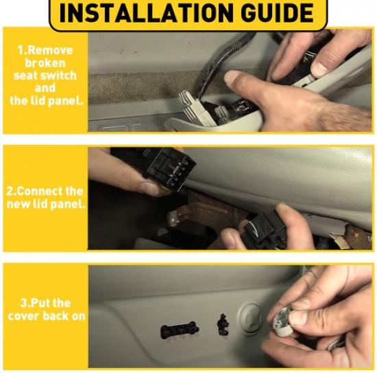 Front Left Side LH Power Seat Control Switch 10PIN For 2008-2012 Buick Enclave