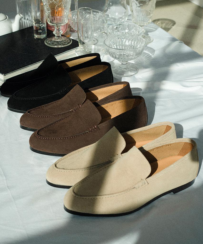 Allclassic Alc3410 Cimer Loafers_Black Suede