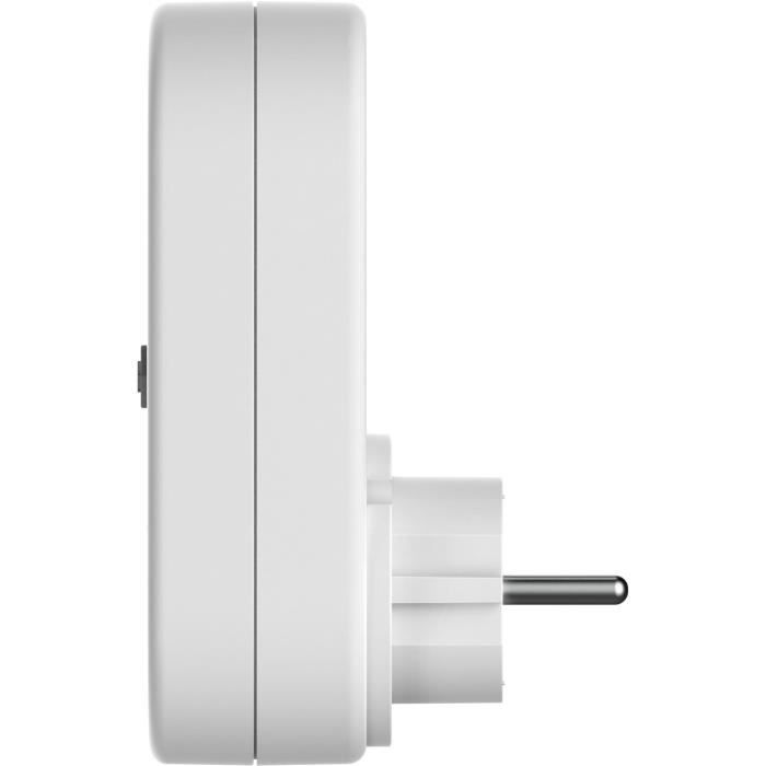 Programmateur Digital Avec Horloge - GAO - 1800 W - Ecran LCD - Blanc