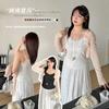 Lace Splicing Small Suspender Vest Spring and Summer New Pure Desire Slim and Thin Inner Backing Top 222129