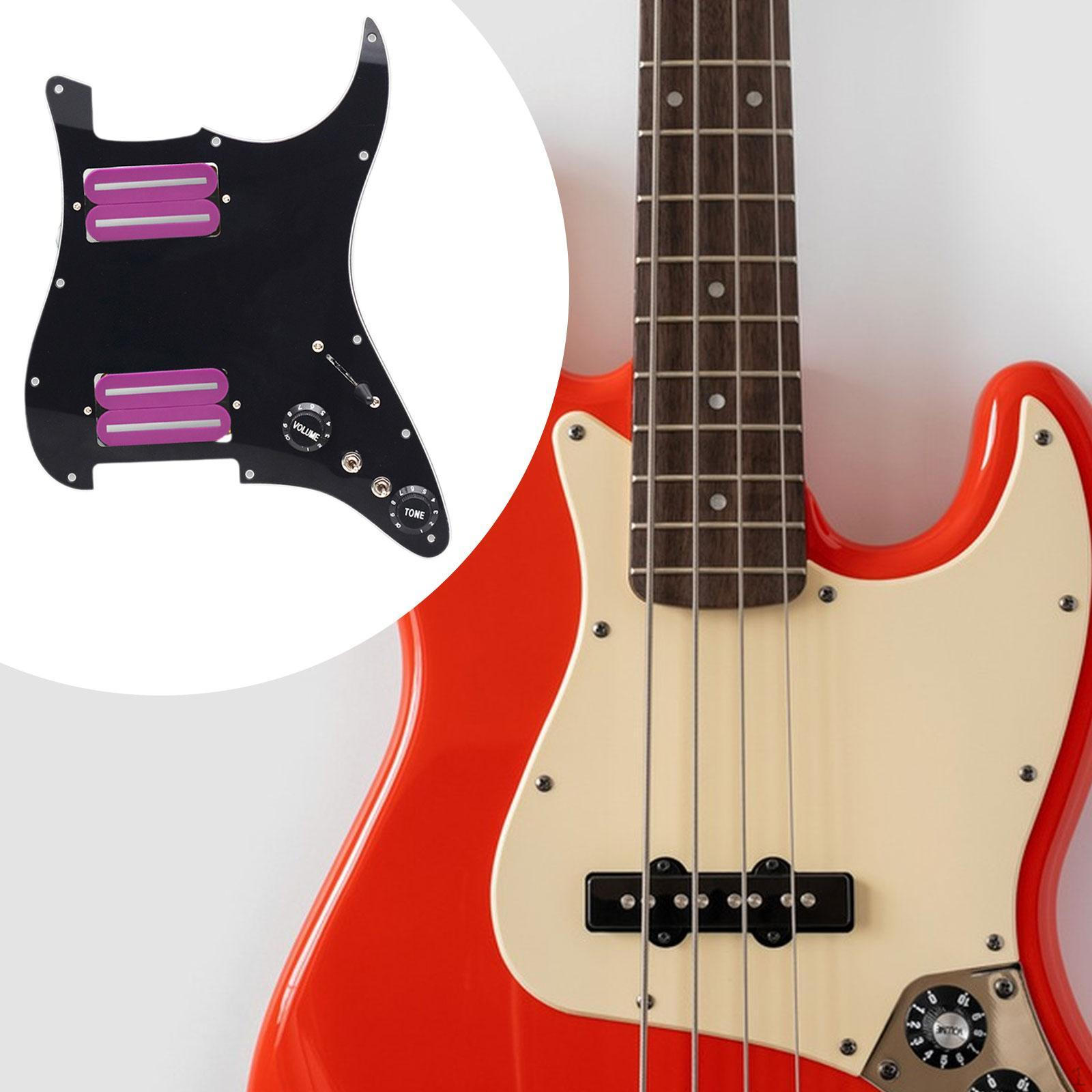 

Электрогитара Pickguard Pickup Pre-Wired Assembly Проводка загружена для ST Black Red