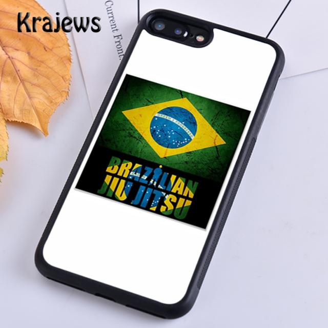 Krajews BJJ Brazilian Jiu Jitsu Soft Phone Case Cover For iPhone 17 Air 16 15 14 plus 11 12 13 pro max coque Fundas