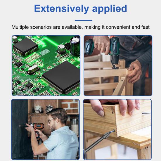 46Pcs Impact Socket Nut Driver Set Magnetic Adapters Wing Nuts Drivers