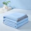Cool Silk Summer Quilt: Air Conditioning-Ready, Ice Silk, Machine Washable, Solid Color Throw Blanket