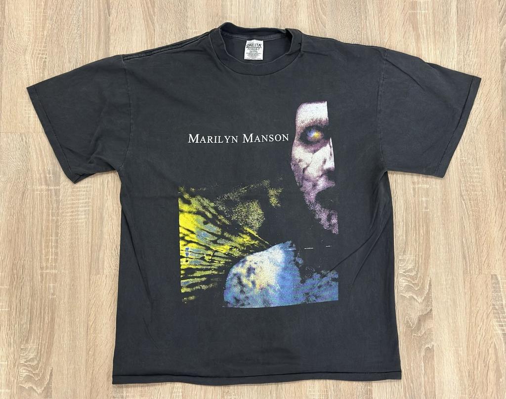 MARILYN MANSON Vintage 1996 ANTICHRIST SUPERSTAR T Shirt