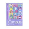 Sunstar Stationery Sanrio Character Campus 5 Sanrio S2691710 Notebook, Notebook, A-Ruled, Books, Characters,