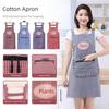 Cotton Sleeveless Overalls Oil-proof Chef Aprons New Cooking Apron  Home Cooking