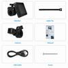 Bike Rear View Camera 1080P 4.3in HD Display Screen Real-Time Road Monitoring Bicycle Rear View Camera for Mountain Bike E Bike