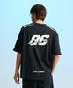 Leijibi Hydro Mesh Performance Oversized M Rash Guard Short Sleeve Jersey Black
