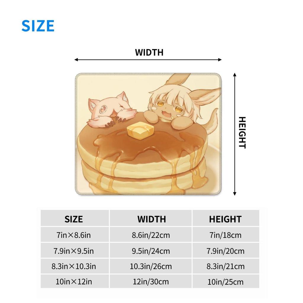 Made in Abyss Gaming Mouse Pad Waterproof Durable Stylish Mouse Pad for Use Anti-Slip Office/Home 20240.3cm