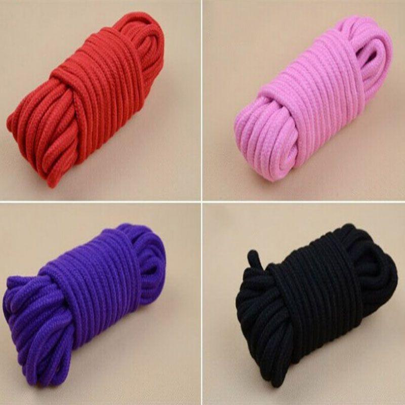 Sex Corda Toy Rossa Bondage Nylon Rope 5 Metri Sexyshop Fetish Restraint Bdsm