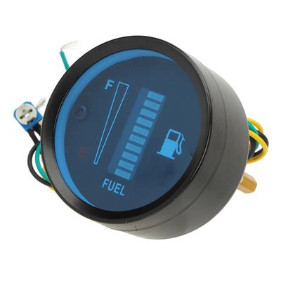 Motorcycle Fuel   Gauge 52mm Housing Diameter LED Light Display Fuel   Fuel   Meter 12V