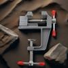 35MM Aluminium Alloy Table Bench Clamp Vise Multi-functional Bench Vise Table Screw Vise for DIY Craft Mold Fixed Repair Tool