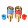 R134A Quick Connector Adapter Coupler Auto A/C Manifold Gauge Low/High AC HVAC