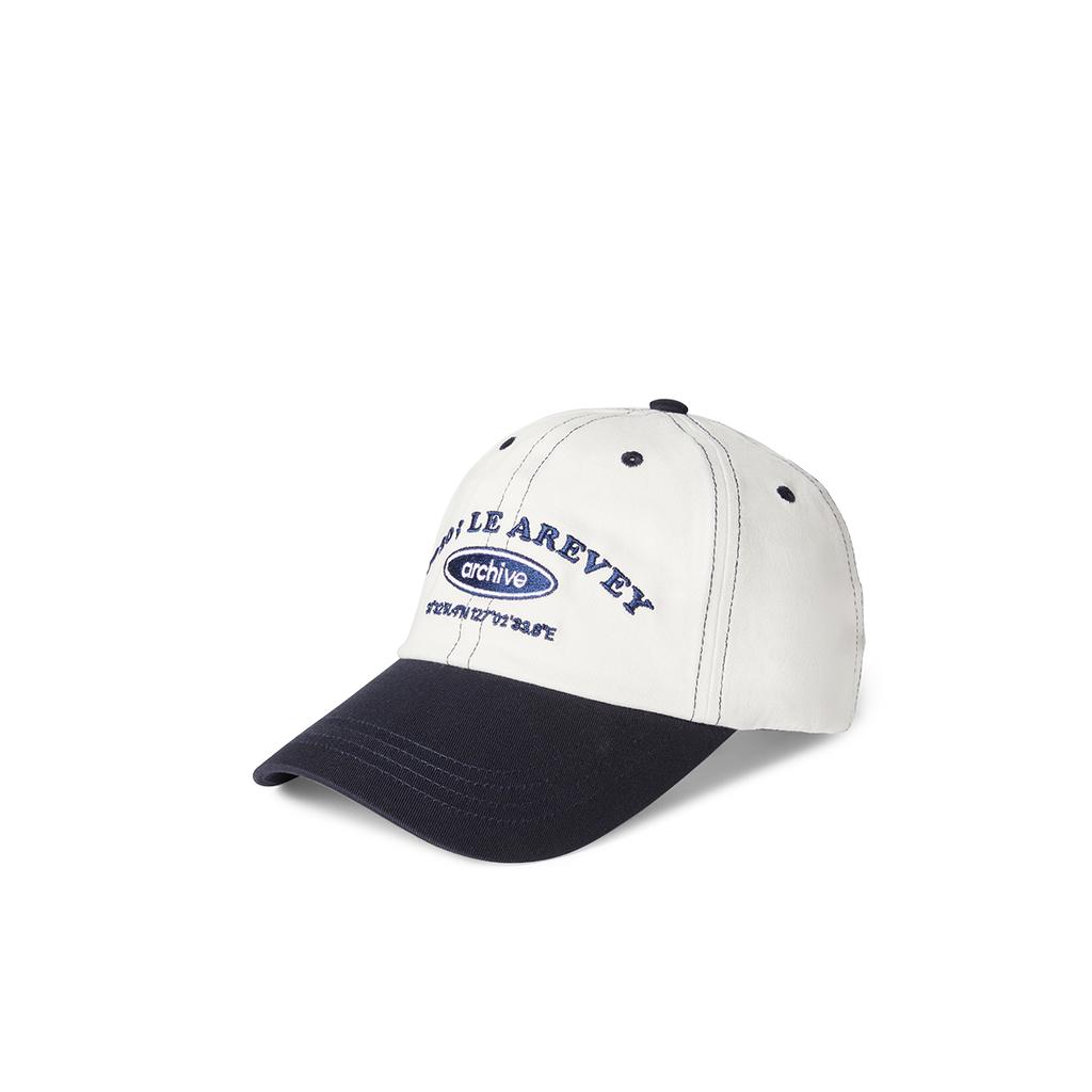 Leualeubei Archive Ballcap Ivory/Navy