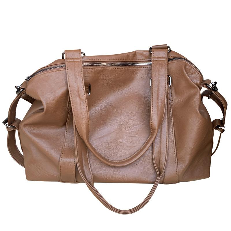 Hand-held Travel Bag Women's New Korean Style Casual Tote Bag Large Capacity Crossbody Bag Luggage Bag