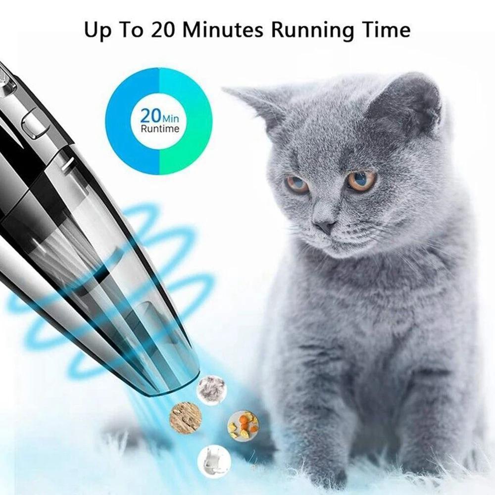 Wireless Handheld Vacuum Cleaner 120W Portable Cordless Cleaner Home Hand Vacuum Handy Super Strong Suction Vacuum For Home&Car