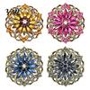 Vintage Clothing Pin Hollow Rhinestone Flower Brooch, Floral Lapel for Women Accessory Women, Bling Badge Jewelry Accessories Retro Alloy Pins