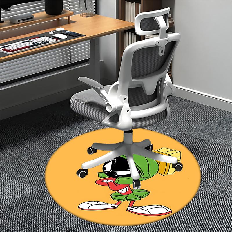 

Marvin the Martian Chair Mat Round Carpet for Home Decor, Office, Living Room, Bedroom, Gift Idea0263b 80cm by 80cm