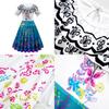 Mirabelle Madrigal Dress Ocean Blue Fancy Costume For Kids Perfect For Halloween And Parties