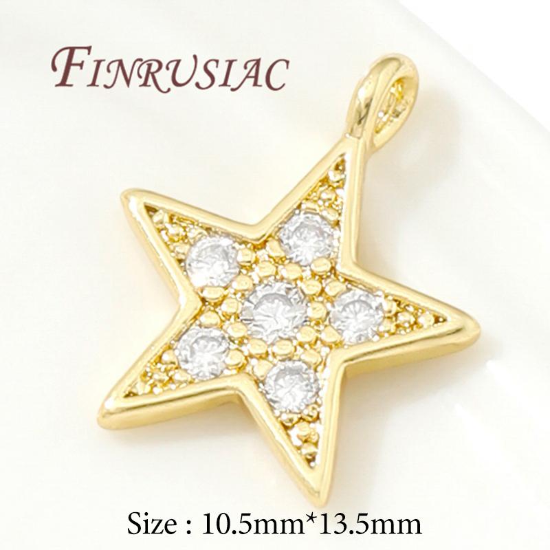 18K Vergoldete Sonne/Sterne Anhänger Charms Für Schmuck, DIY Ohrringe Herstellung Zubehör, Anhänger Halsketten Zubehör