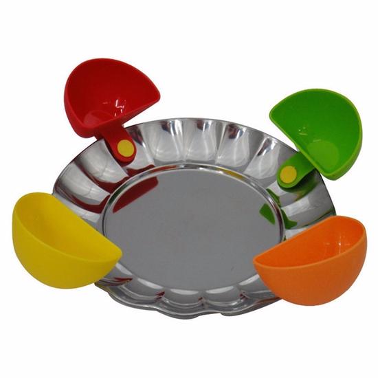 2ks Dip Clips Sada kuchyňských mís Nástroj Small Mishes Spice Clip