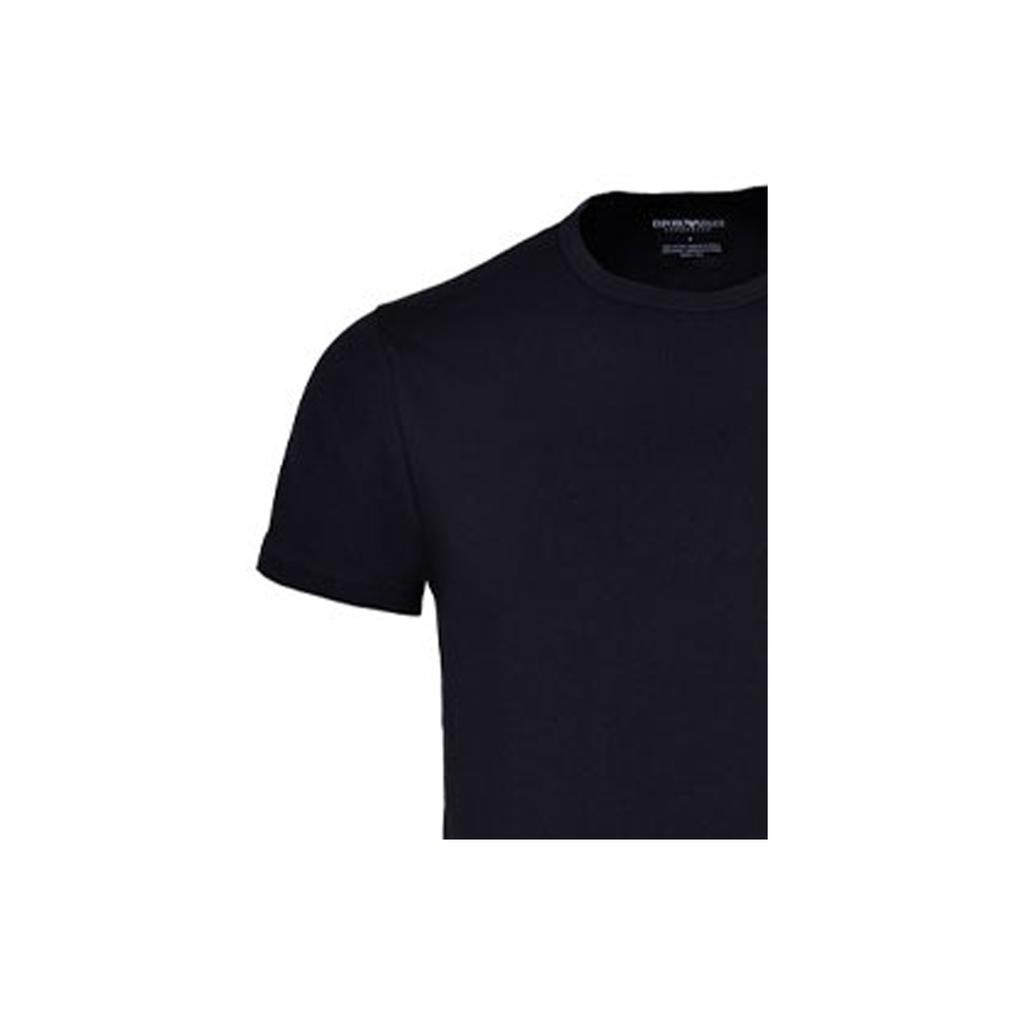 Emporio Armani Minimalist Logo Crew Neck Short Sleeve T-Shirt 2-Pack Men tops 111647-CC722-01000