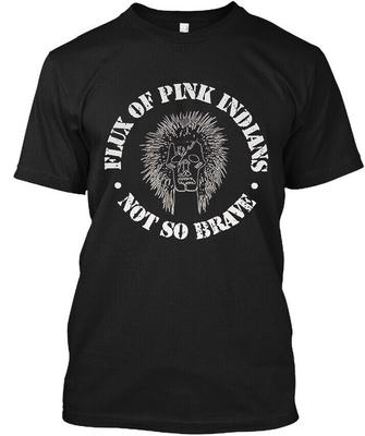 NEUES Flux of Pink Indians Not So Brave Englische Musikgruppe T-Shirt Größe S-4XL
