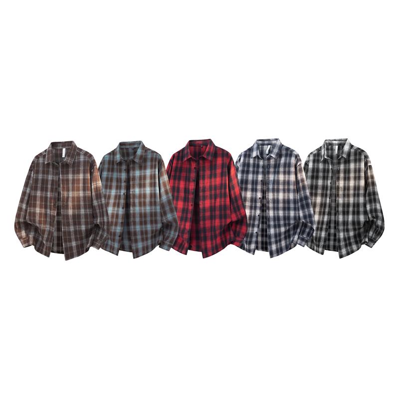 Autumn Men's Shirt, Men's Coat, Men's Loose Casual Shirt