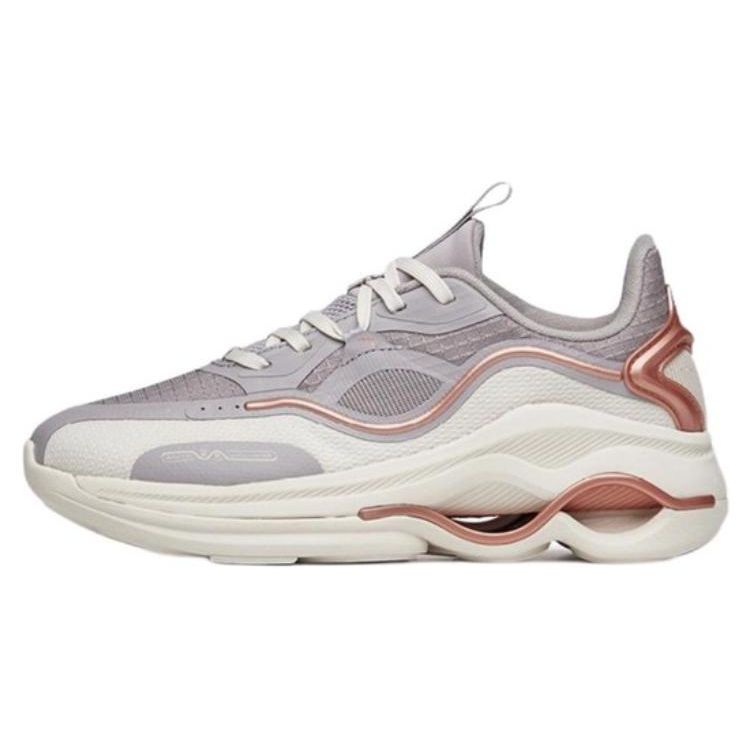 Anta Training Series Fabric Non-Slip Wear-Resistant Breathable Low-Top Training Shoes Women Sneaker Gray 122147722-3 38