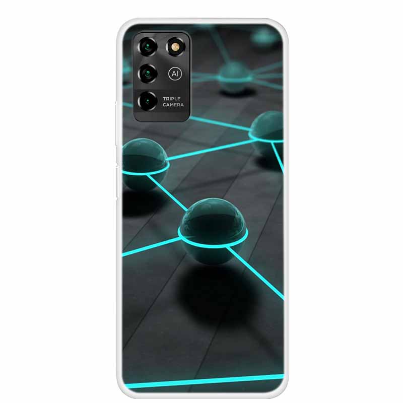 For ZTE Blade V30 Vita Case 8030 Marble Soft TPU Silicone Clear Phone Case for ZTE V30 VITA Back Cover Transparent Capa V 30vita