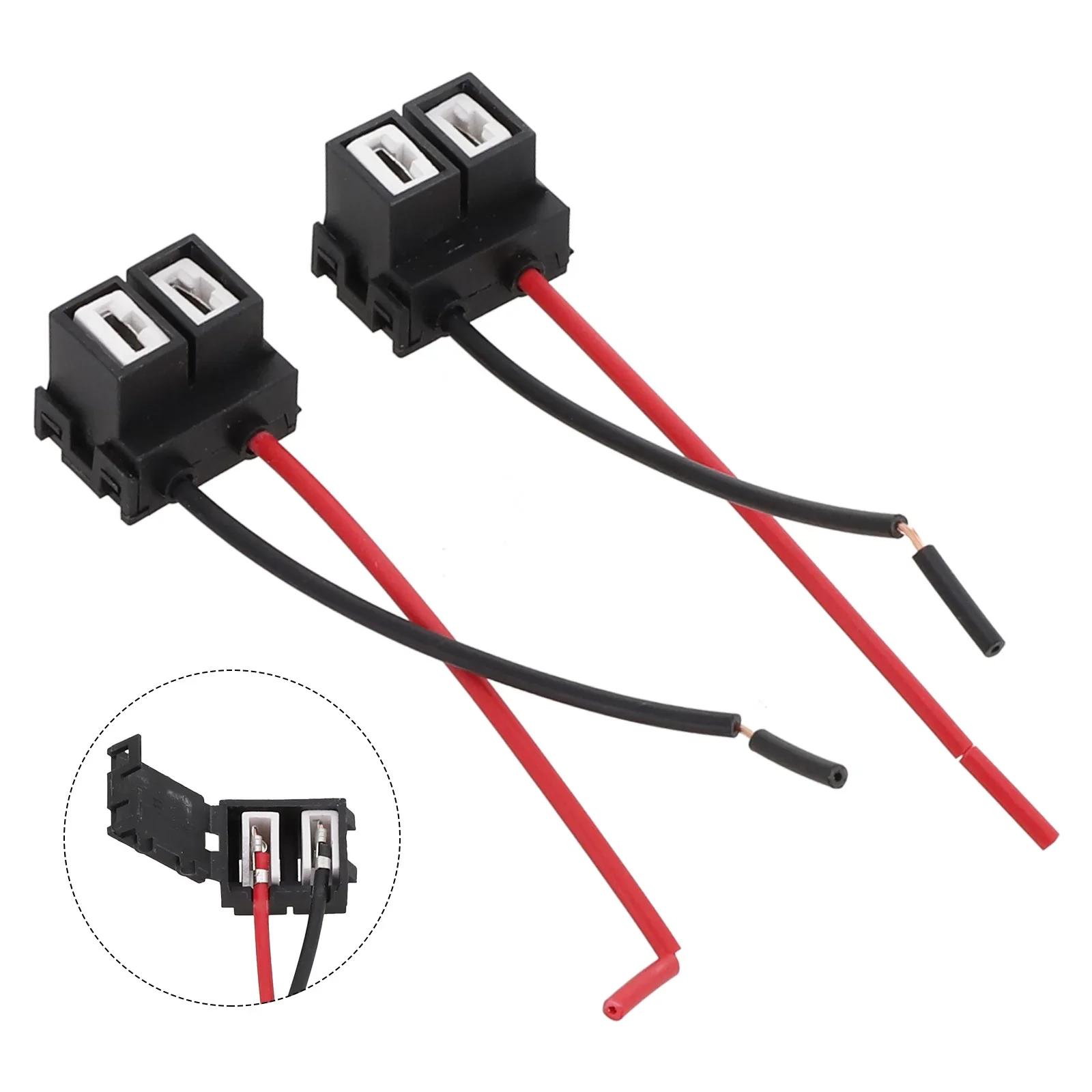

2pcs Harness Sockets Auto Wire Connector Cable Plug For H7 LED Headligh Car H7 Bulb Base Lamp Holder Car Headlight Socket Bulb CHINA