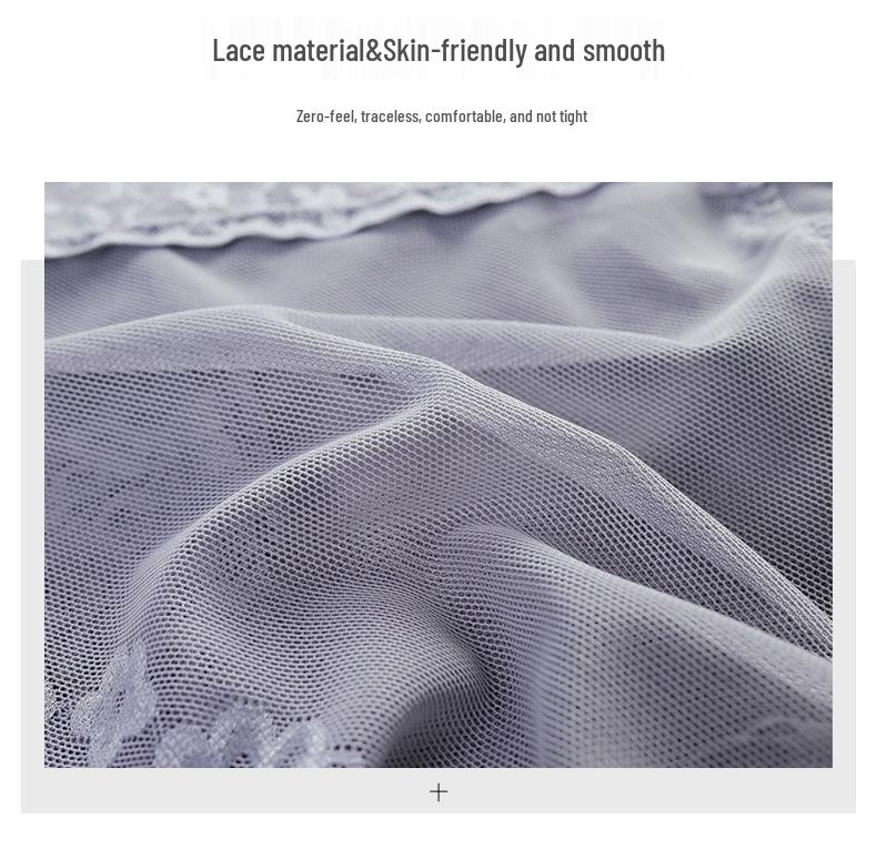 Damen High-Waist Spitzen-Slips: Bauchkontrolle, Hüftlift, Atmungsaktives Mesh, Nahtlos, Hochwertige Unterwäsche