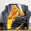 1pc Flash superhero Blanket Lightweight Flannel Throw For Sofa, Bed, Travel, Livingroom, Office, Couch, Chair, And Bed