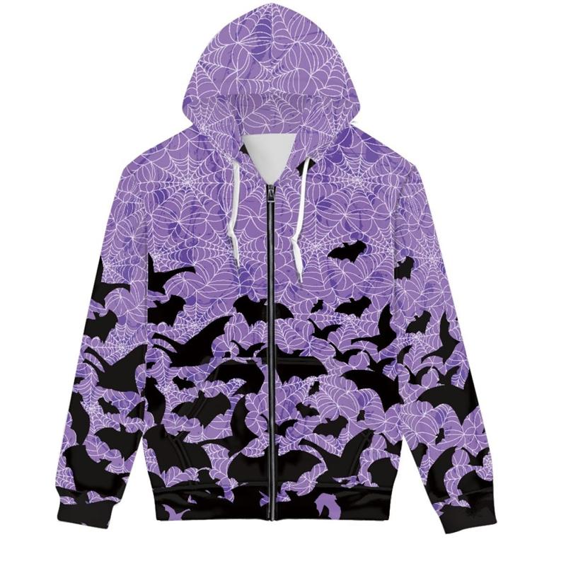 Graphic Hoodies Funny Halloween Pullovers Autumn And Winter Casual Sweatshirts Hooded Tops Clothing