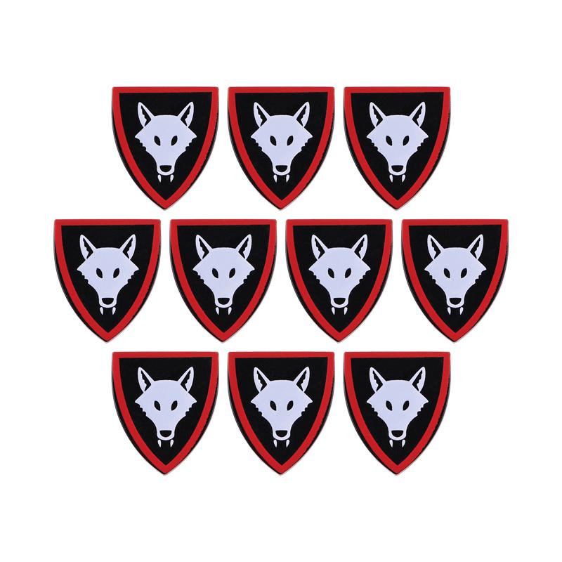 MOC Medieval Military Castle Weapon Roman Knight Helmet Shield Accessories Building Blocks Green Dragon Lion Crusader Bricks Toy