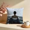 Hot BBlue Eye Samuraiful Cushion Cover Stylish Washable Pillow Cover Ideal for Couch Bedroom Car Decoration