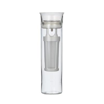 Jarra de café gelado de vidro HARIO com capacidade final de 800 ml, branca, transparente, simples, para café gelado, jarra de café gelado S-GCBC-90-T