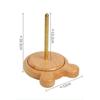 Household Wooden Yarn Holder Wool Ball Removable Winder Stand Tool Rotatable Crochet Accessories Stand Beginner