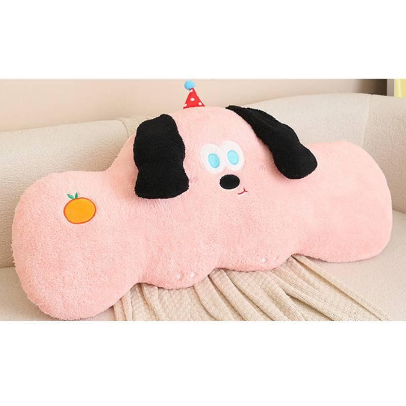 Cartoon Dog Cloud Plush Pillow Cushion With Removable Cover For Bedroom Decor