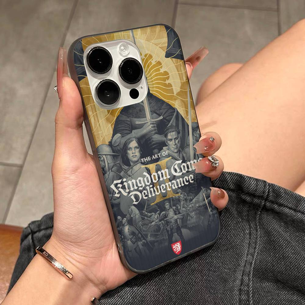 

Historical Game Kingdom Come Deliverance For IPhone 16 15 14 13 12 11 17 Pro Max Plus Wave Corrugated Phone Case Anti Drop iPhone 14 plus