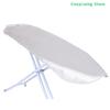 1 Pieza Funda Universal para Tabla de Planchar Plateada y Almohadilla de 4 mm de Grosor Reflectante 140*50CM