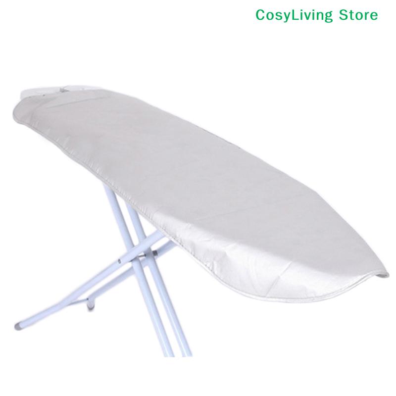 1 Stück Universelle Silberbeschichtete Bügelbrettbezug & 4 mm Polsterung Dick Reflektierend 140*50CM