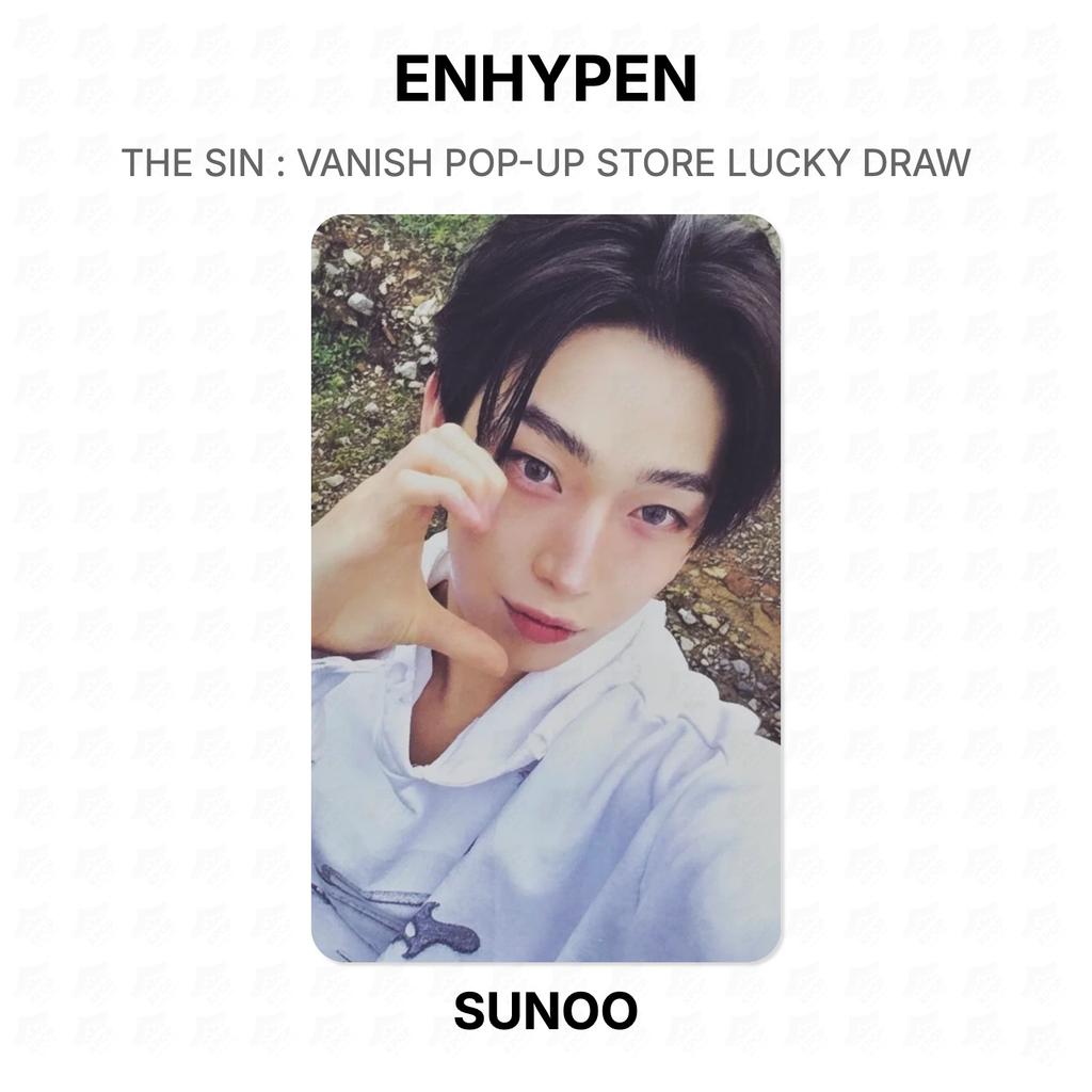 ENHYPEN THE SIN : VANISH POP-UP STORE LUCKY DRAW Official Photocard
