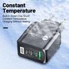 Luminous 58W Fast Charger: Dual Fast Charge 2PD + QC3.0 USB for Mobile Phones, Certified PD Charger