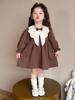 Autumn Korean-Style Academy Dress for Baby Girls – Infant Princess Fashion