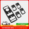 Hot Interior Mouldings Car Window Control Lift Switch Panel Cover Trim Frame For Mercedes Benz A B C E GLE GLA CLA GLK Class W17